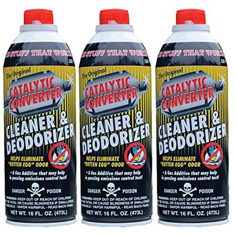 The catalytic converter cleaner will mix with fuel and spread through your engine and exhaust system. You will need to drive until the tank is empty to see a difference in performance. You will get better results if you drive for about thirty minutes at 50 mph or faster. Driving fast will help get the catalytic converter hot and clear any ...